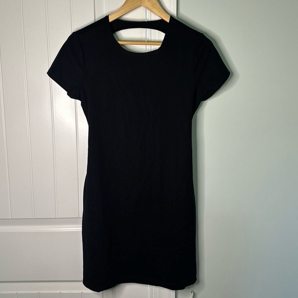 Reformation Knit mini Dress Black -Size M Retails $129.00 NWT-Christy - Picture 11 of 13